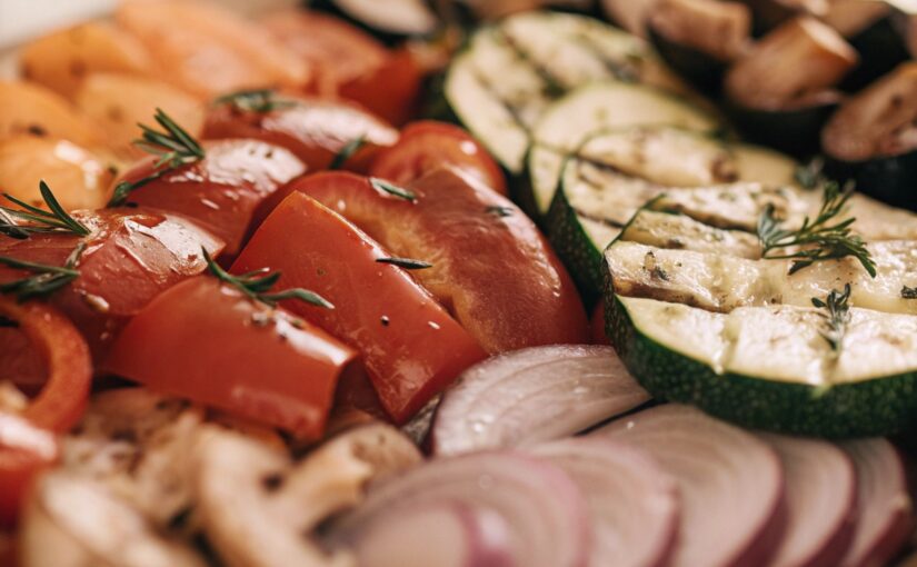 Lemon-Rosemary Grilled Vegetable Platter 🌿🍋🔥