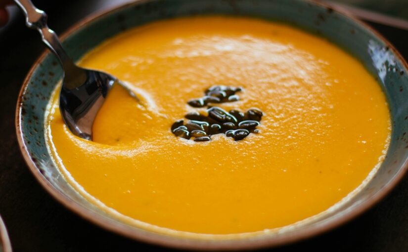 Pumpkin Ginger Soup: A Cozy Aromatherapy Recipe 🎃